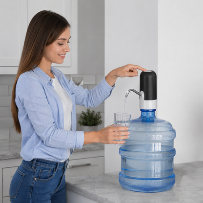 Dispensador de Agua Automático Portátil -  Para Botella de Galón Universal