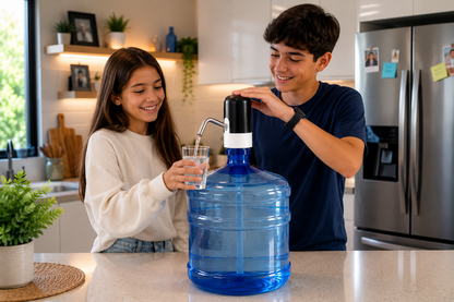 Dispensador de Agua Automático Portátil -  Para Botella de Galón Universal